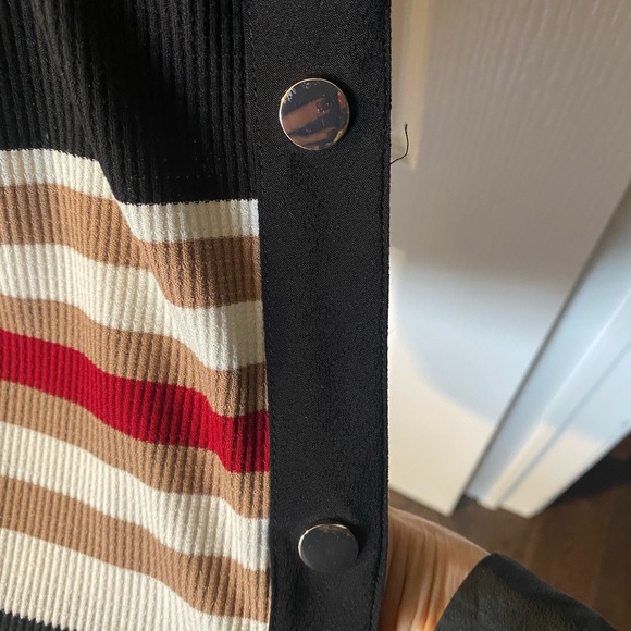 Massimo Dutti midi stripe button dress Medium - Picture 4 of 6
